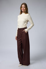 RON מכנס מחוייט חגורת זהב