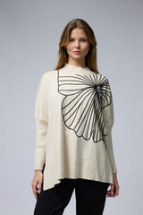 סריג פרח ענק