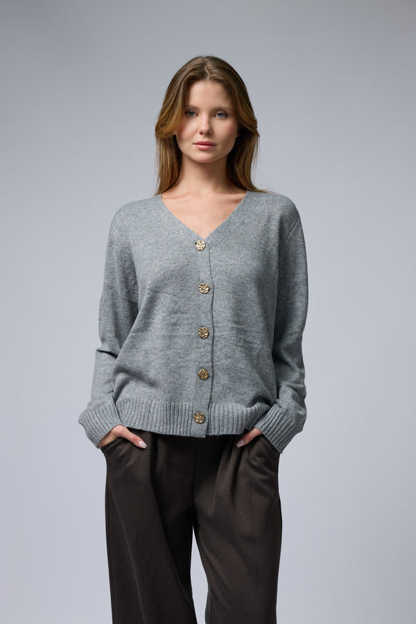 קרדיגן קשמיר כפתורים