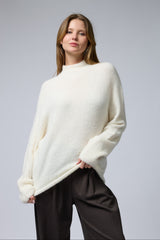 סריג חצי גולף אלפקה