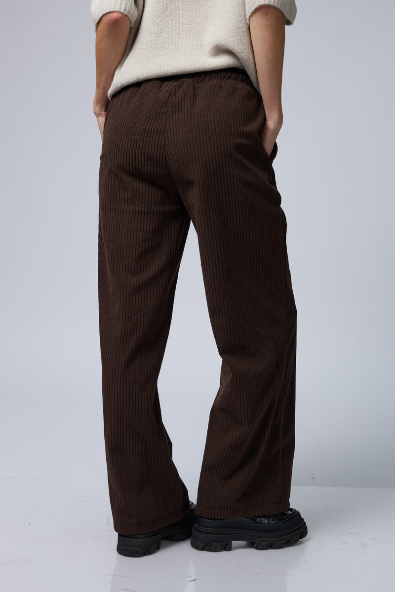 מכנס קטיפה ריב+שרוך