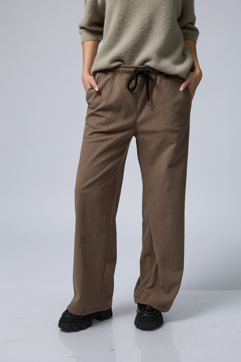 מכנס קטיפה ריב+שרוך