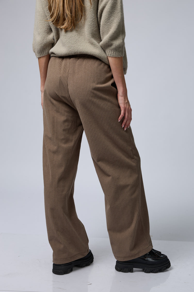 מכנס קטיפה ריב+שרוך