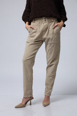 מכנס קורדרוי 2 כיסים+גומי