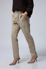 מכנס קורדרוי 2 כיסים+גומי