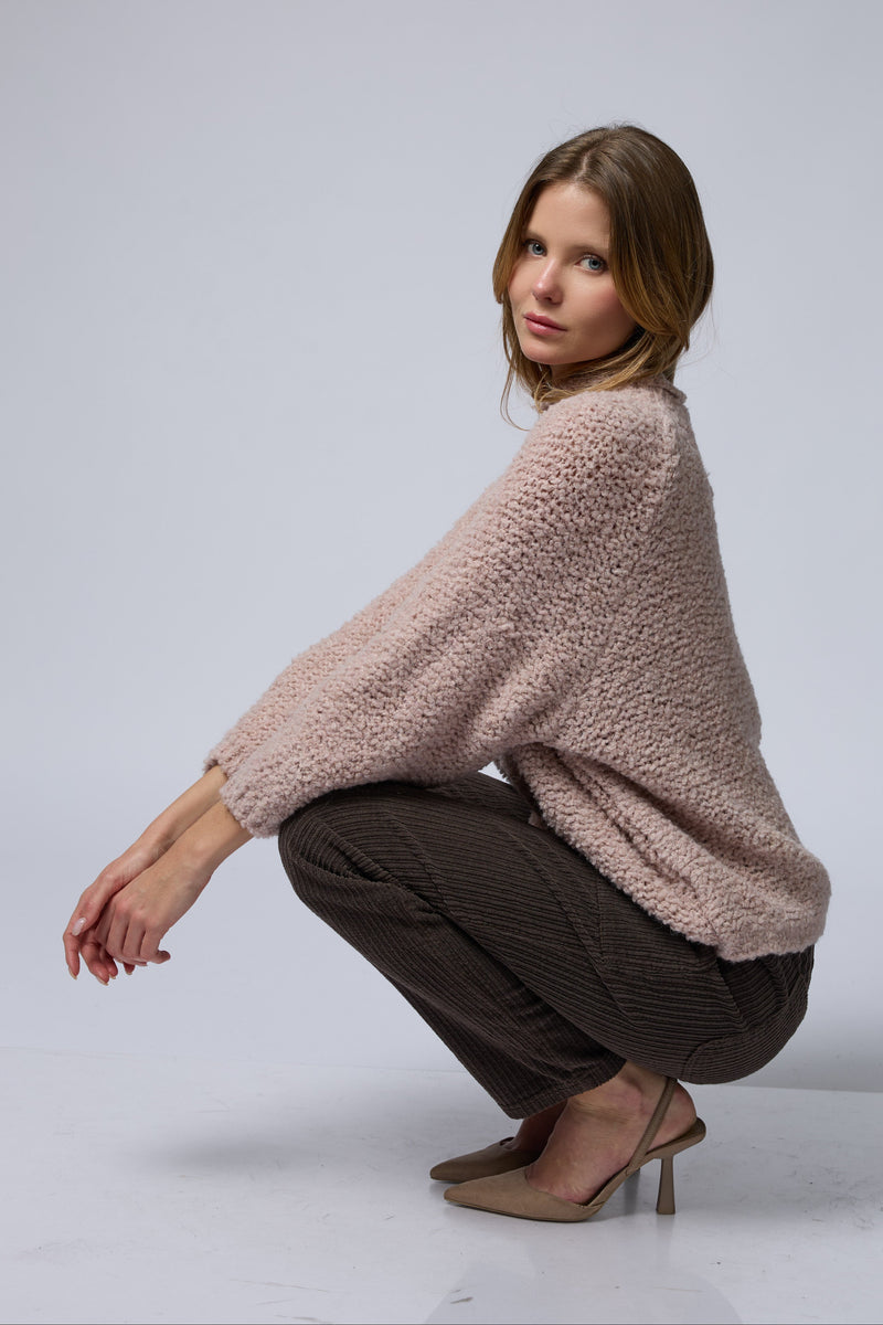 DOLLY סריג חצי גולף