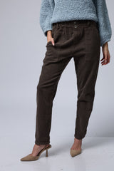 מכנס קורדרוי 2 כיסים+גומי