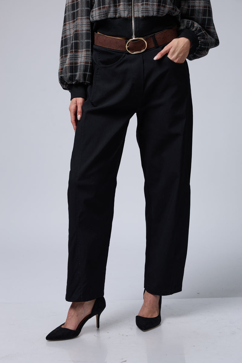 מכנס ויסקוזה+חגורה