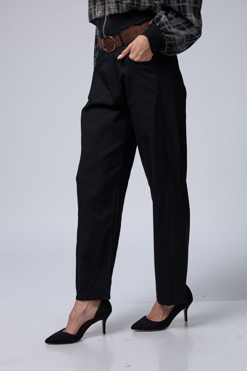 מכנס ויסקוזה+חגורה