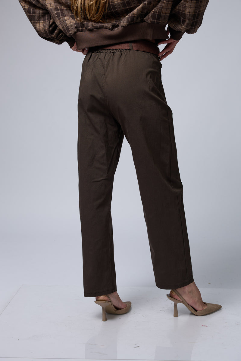 מכנס ויסקוזה+חגורה