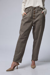 כפתור פרח JIMMY מכנס