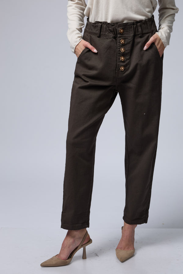 כפתור פרח JIMMY מכנס