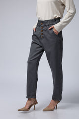 כפתור פרח JIMMY מכנס