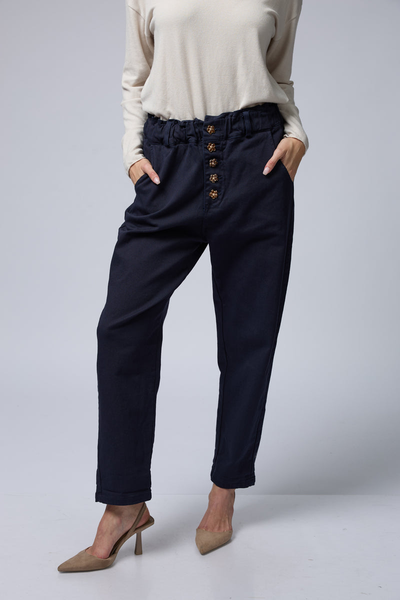 כפתור פרח JIMMY מכנס