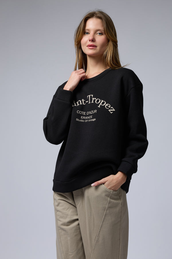 SAINT TROPEZ סווטשירט