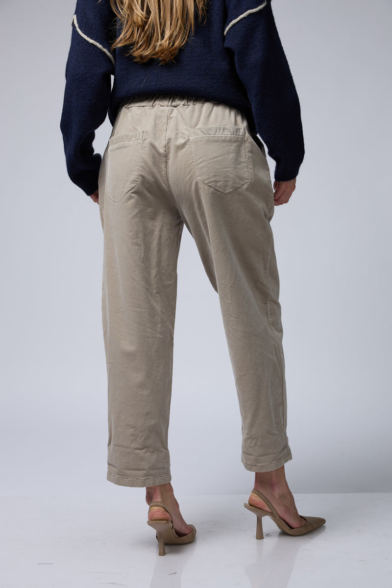 מכנס גומי קטיפה