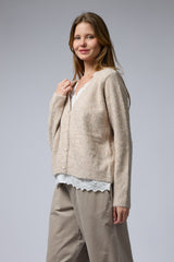 עליונית סריג שילוב תחרה