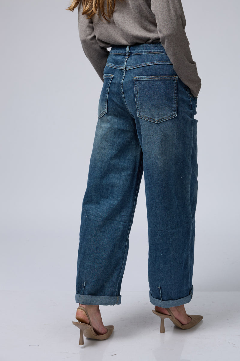 WEST ג'ינס רחב כיס