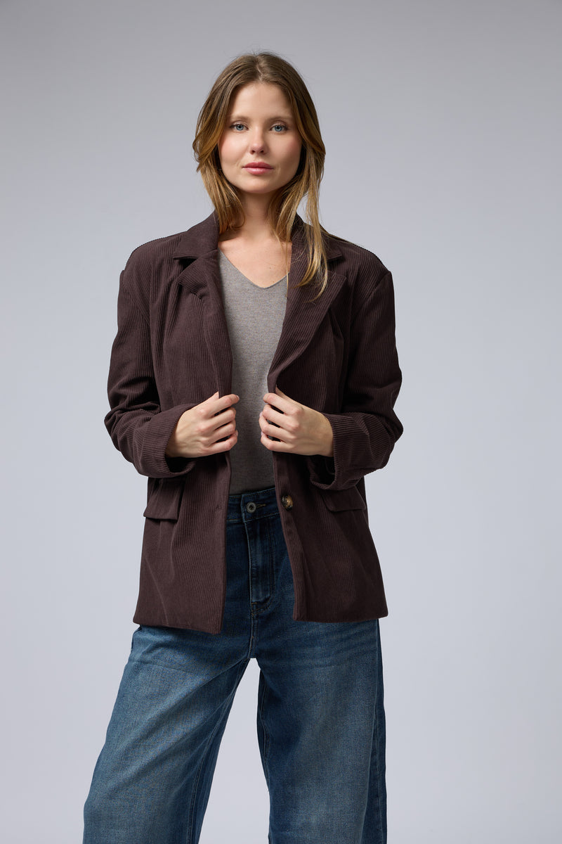 OVER ג'קט קורדרוי