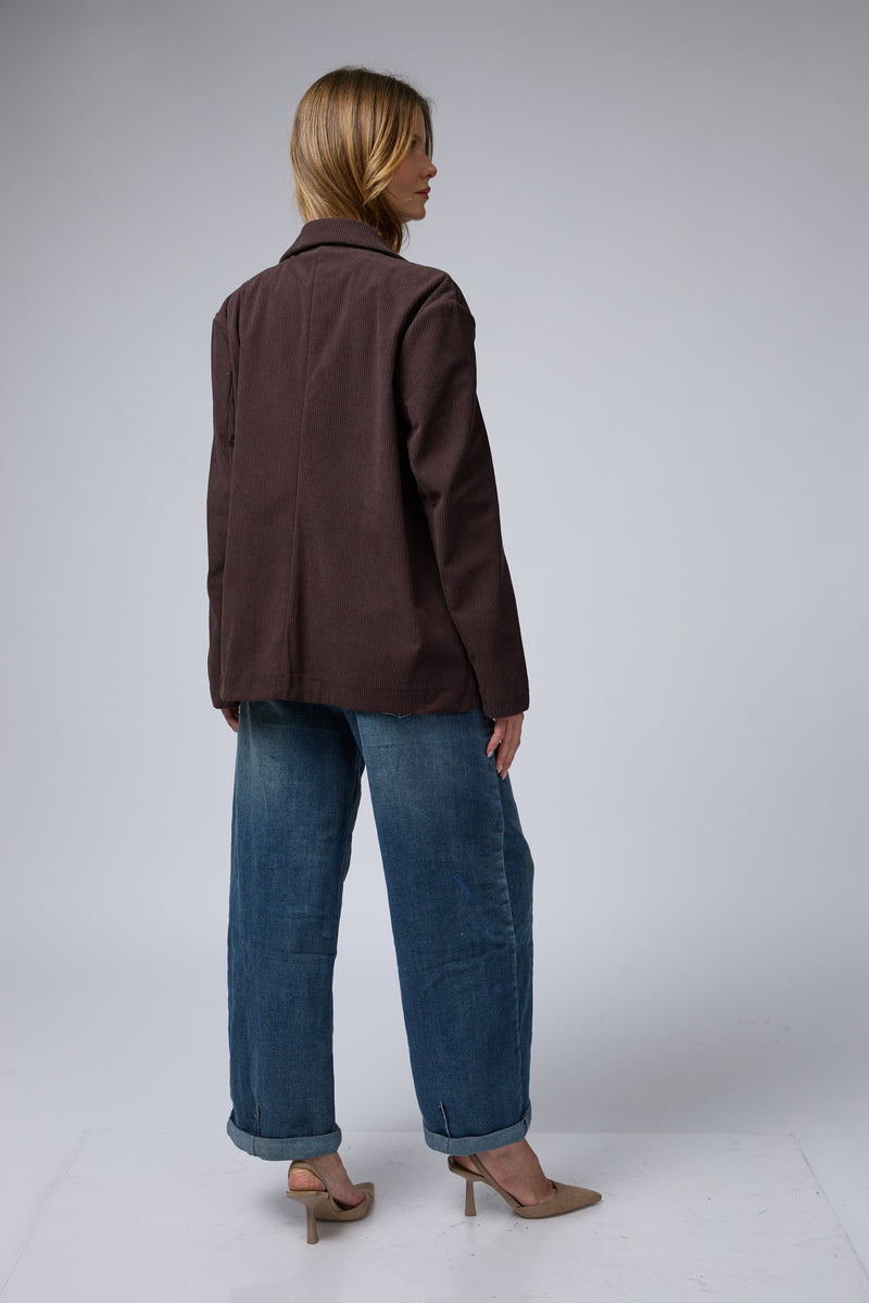 OVER ג'קט קורדרוי