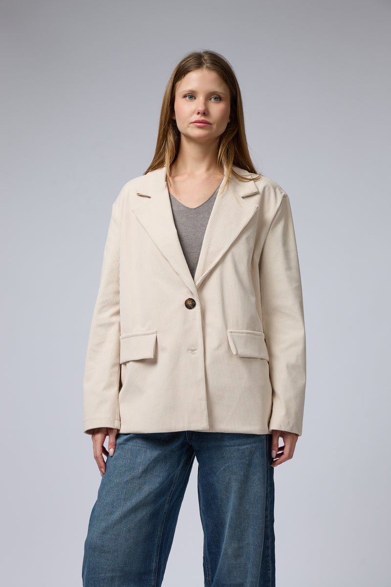 OVER ג'קט קורדרוי