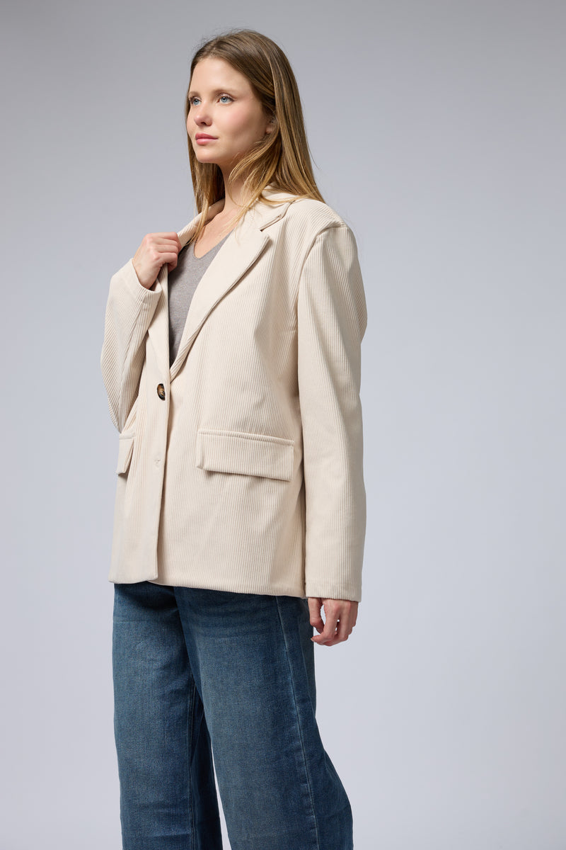 OVER ג'קט קורדרוי