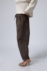 מכנס גומי קטיפה