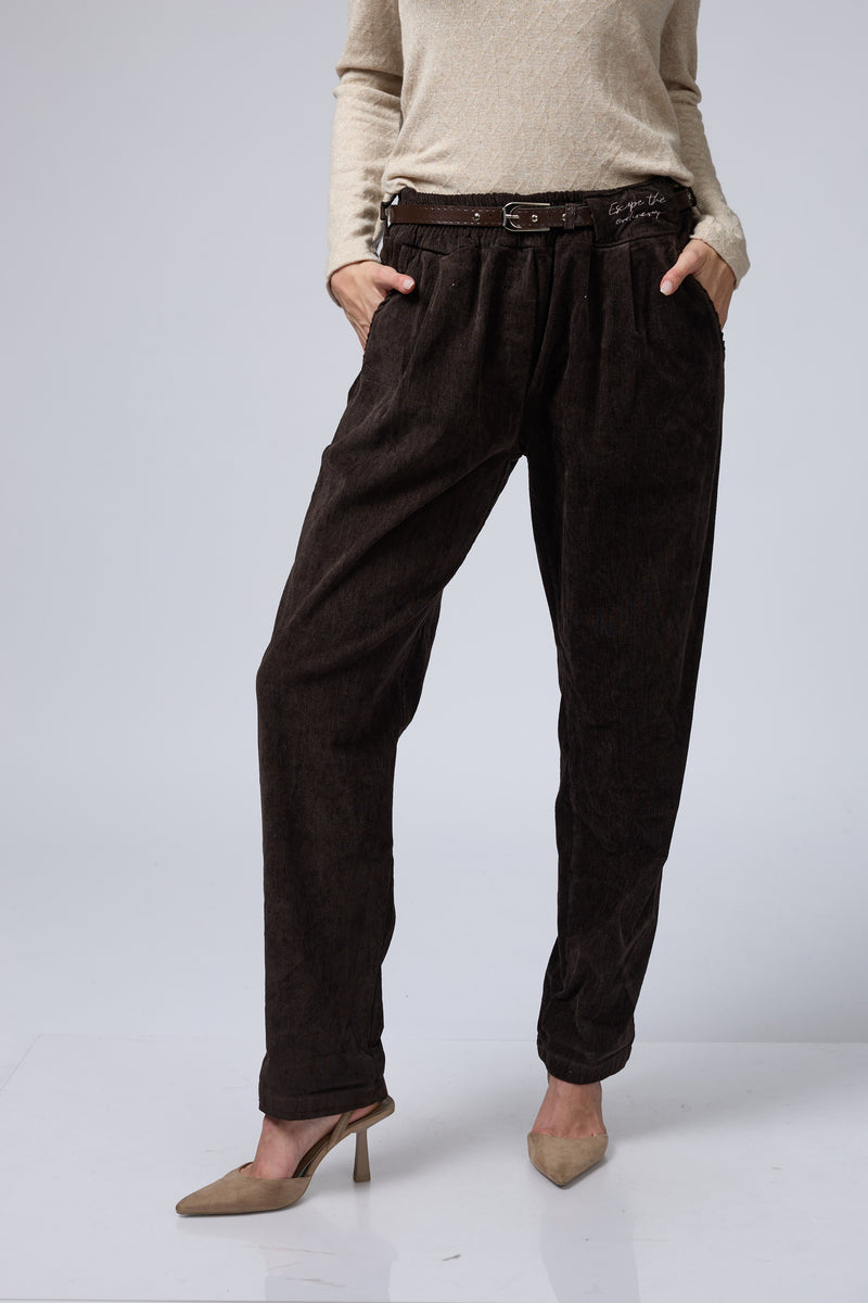 ESCAPE ORDIN מכנס קורדרוי