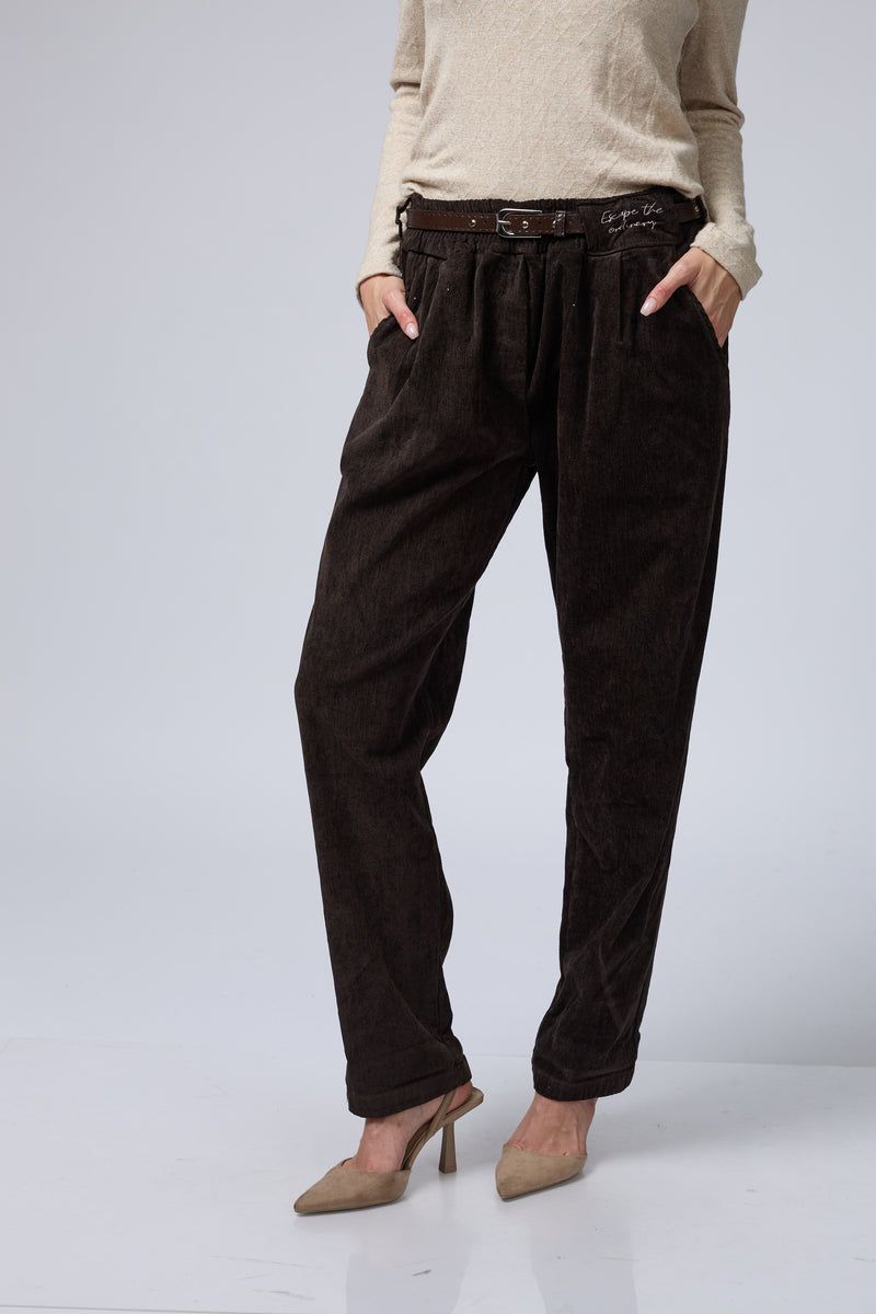 ESCAPE ORDIN מכנס קורדרוי