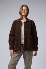 ג'קט בוקלה צווארון קורדרוי