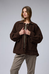 ג'קט בוקלה צווארון קורדרוי