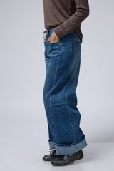 ג'ינס רכיבה קיפול