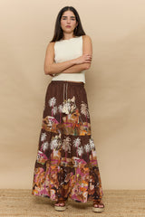 חצאית שרוך כותנה אפריקה